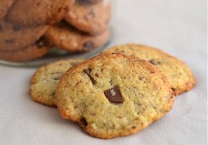 Cookies chocolat et nougatine